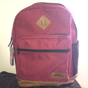 Dickies Burgundy varsity back pack